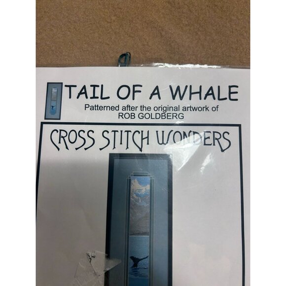 Tail of a Whale Counted Cross Stitch Rob Goldberg Pattern Booklet - Picture 3 of 7